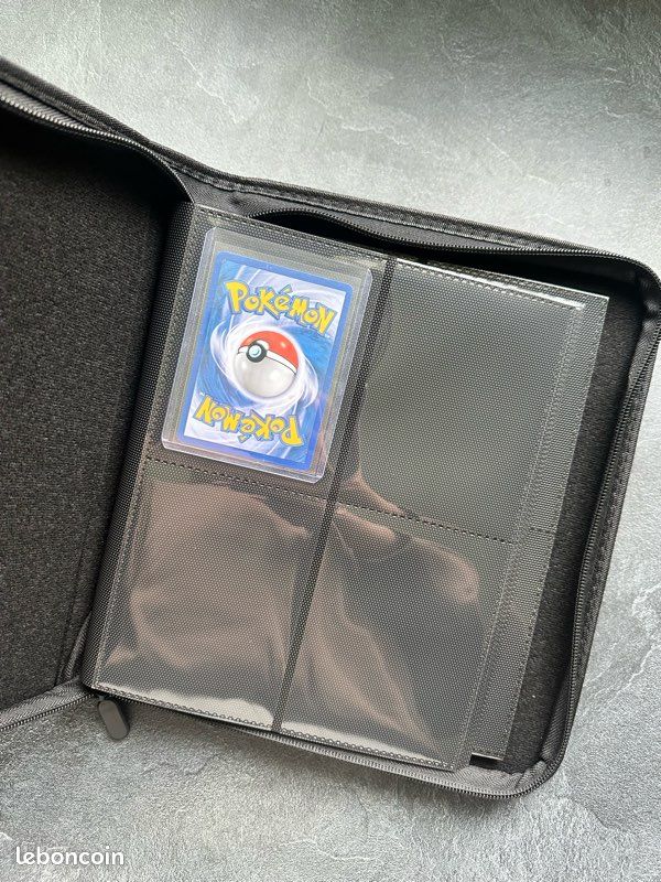 Classeur Pokémon personnalisé pour cartes top laoder (Neuf, sous blister) 112 cartes